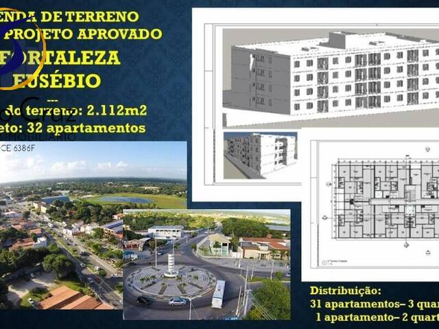 #103 - Terreno para Venda em Eusébio - CE